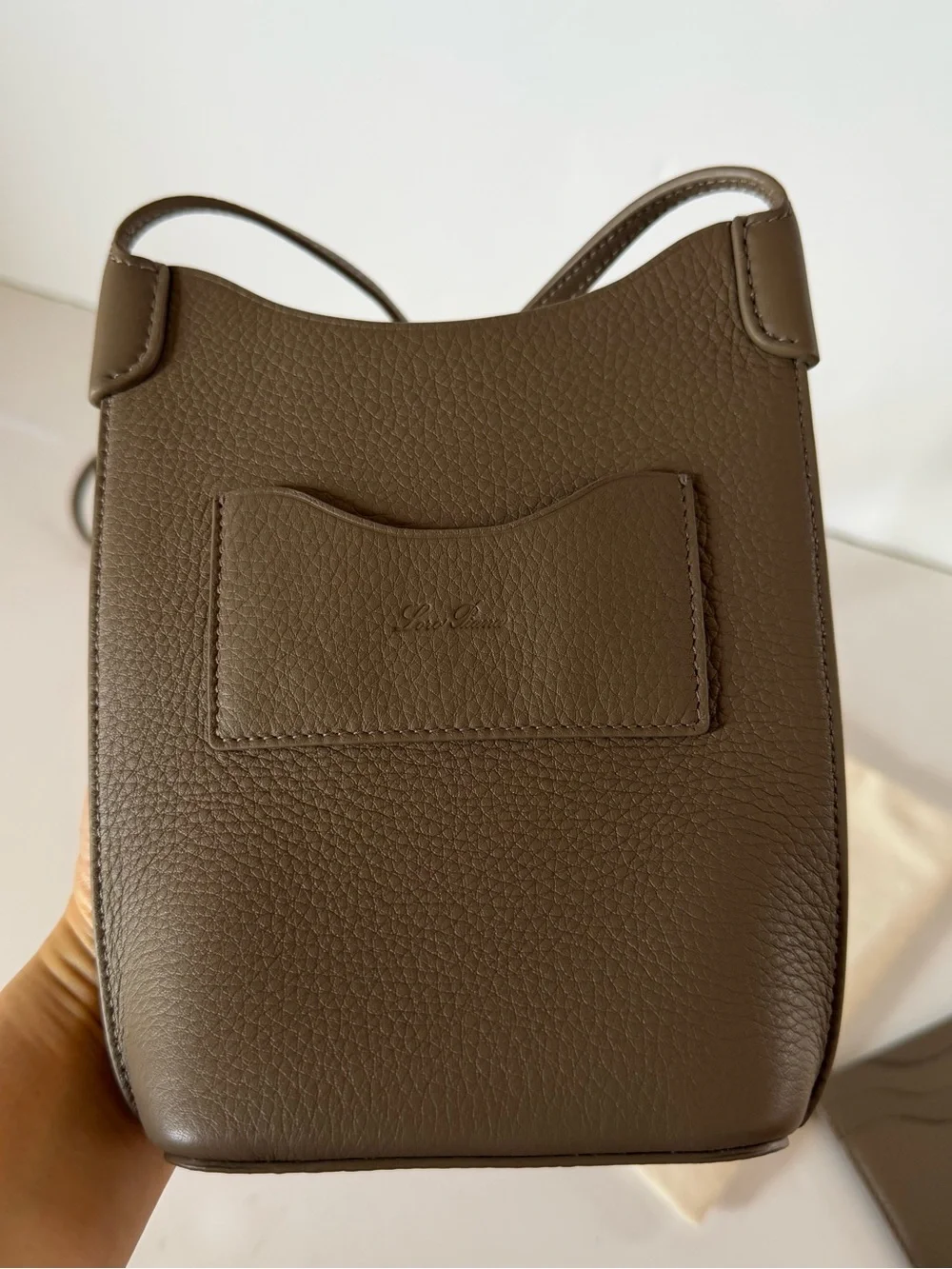 Loro Piana bale phone case w/ matching wallet